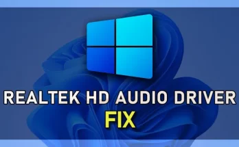 Realtek High Definition Audio Driver Issues