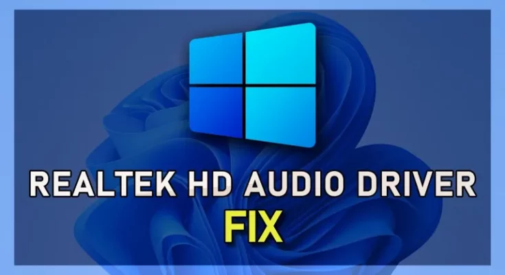 Realtek High Definition Audio Driver Issues
