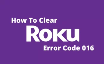 Roku Error Code 009