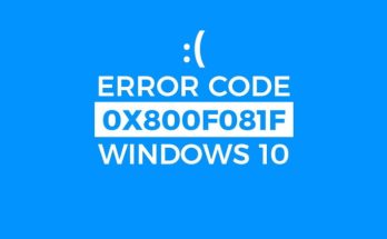 Error-Code-0x800F081F