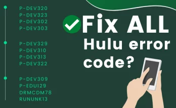 How to Fix Hulu Error