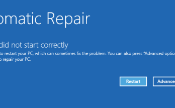 Windows 10 Restart Loop
